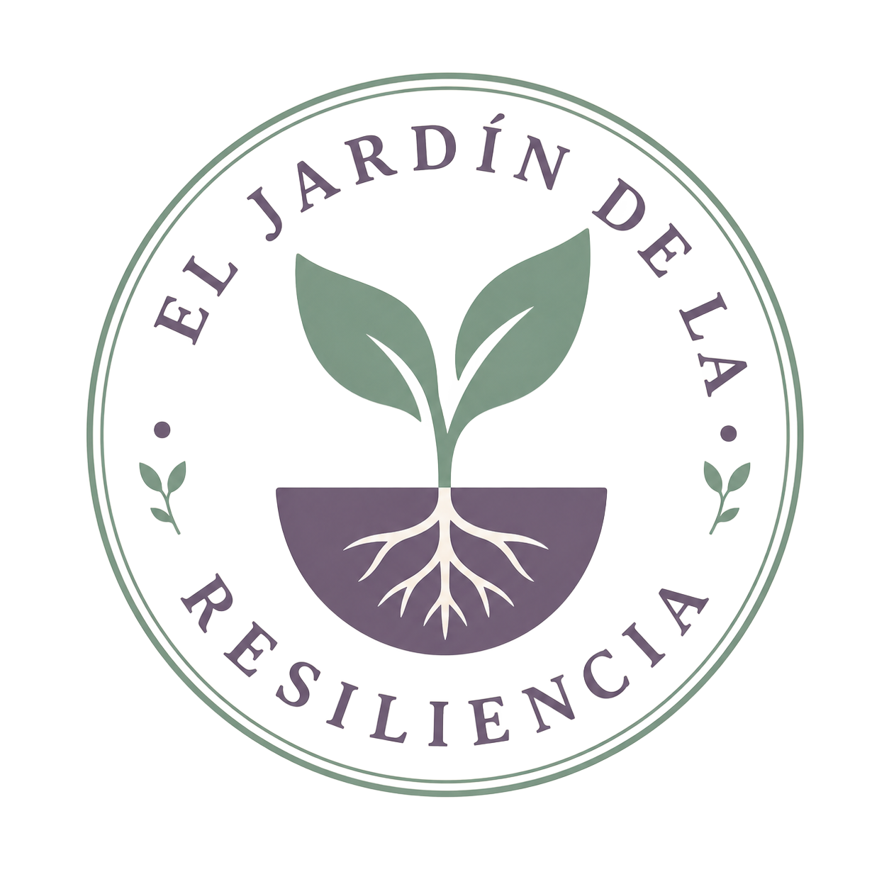 Sello El Jardín de la Resiliencia